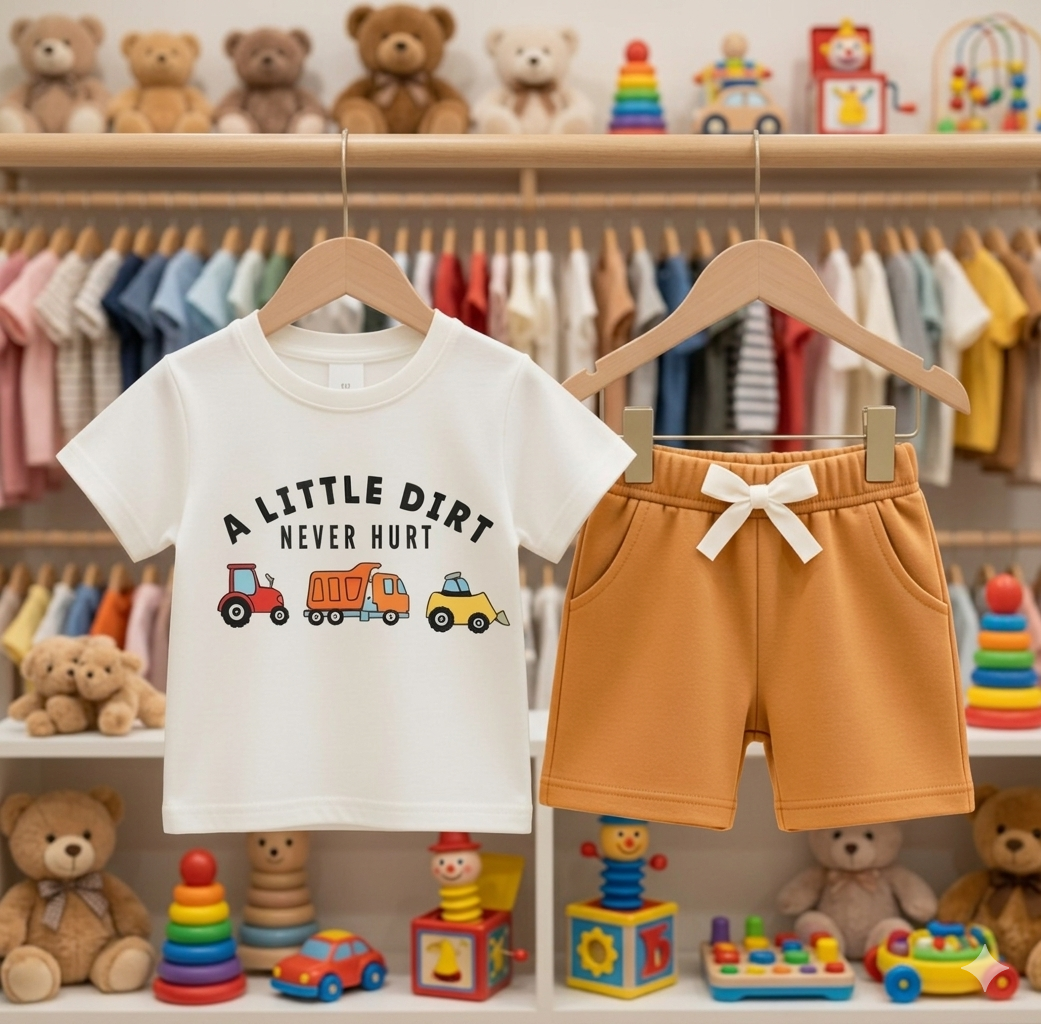 🌟 Stylish Comfort Baby Soft T-Shirt Matching Pant Set 🌟