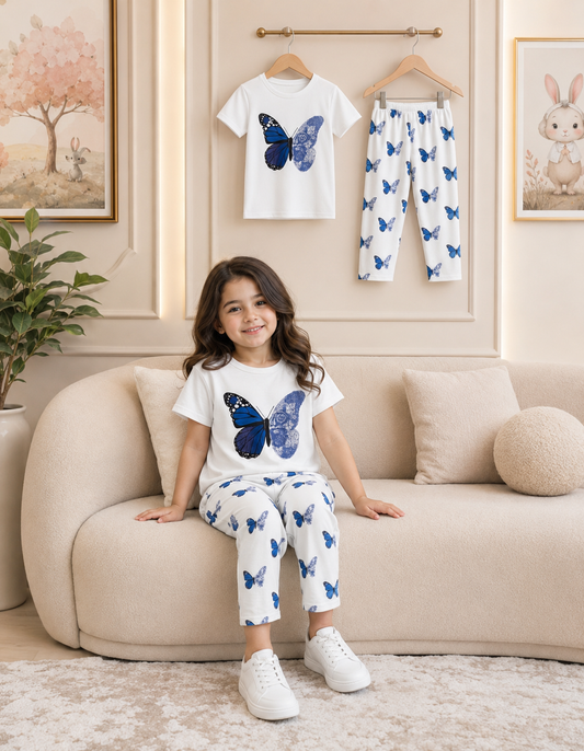 🌟 Stylish Comfort Baby Soft T-Shirt Matching Full Pant Set🌟