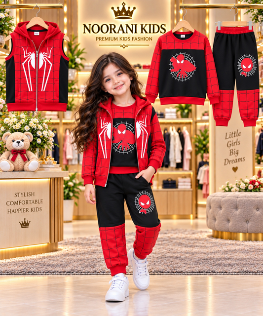 Flash Discount Combo Sets Trendy 6-Piece Printed Winter Jacket Style for Kids