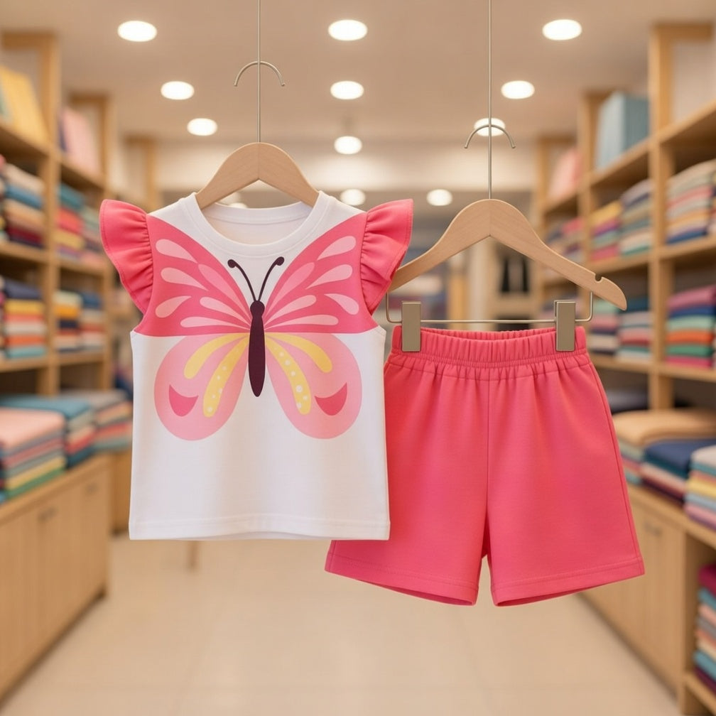 🌟 Stylish Comfort Cotton T-Shirt With Matching Pant 🌟