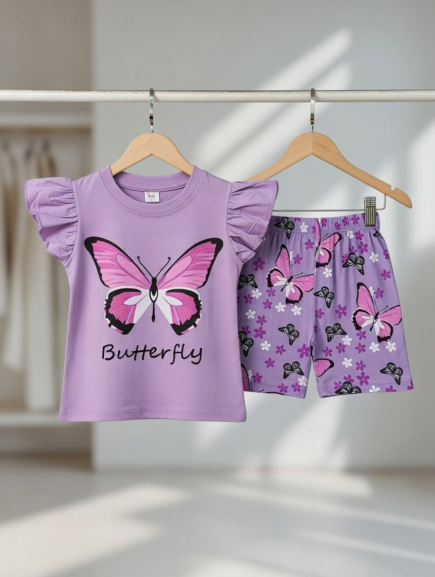 🌟 Stylish Comfort Cotton T-Shirt With Matching Pant 🌟
