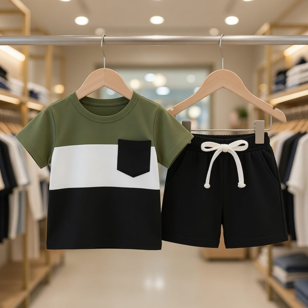 🌟Baby Deserves the Best Super Soft Baby T-Shirt & Pants Set🌟