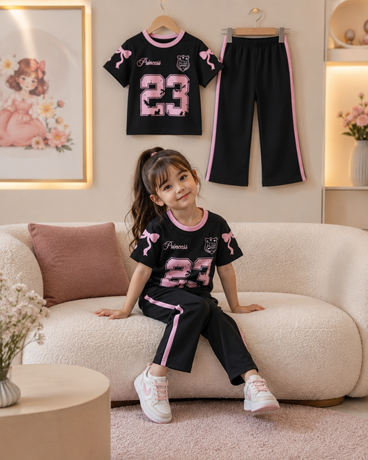🌟 Stylish Comfort Baby Soft T-Shirt Matching Full Pant Set🌟
