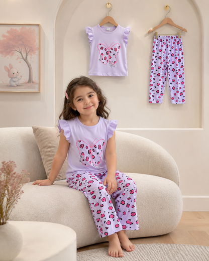 🌟 Stylish Comfort Baby Soft T-Shirt Matching Full Pant Set🌟