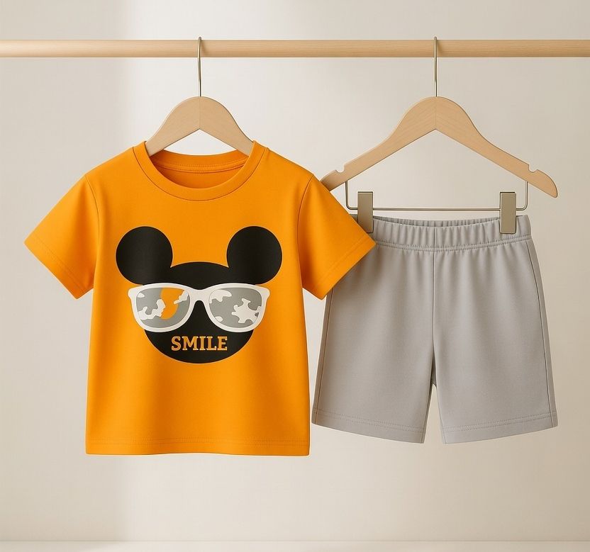 🌟 Stylish Comfort Baby Soft T-Shirt Matching Pant 🌟