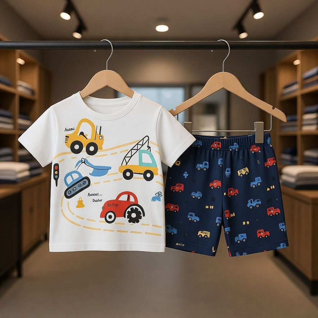 🌟 Stylish Comfort Baby Soft T-Shirt Matching Pant Set 🌟