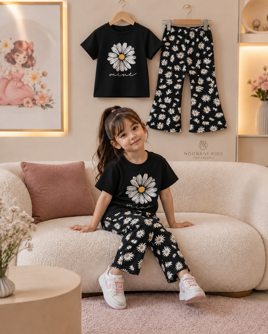 🌟 Stylish Comfort Baby Soft T-Shirt Matching Full Pant Set🌟