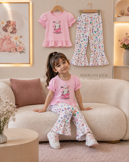 🌟 Stylish Comfort Baby Soft T-Shirt Matching Full Pant Set🌟
